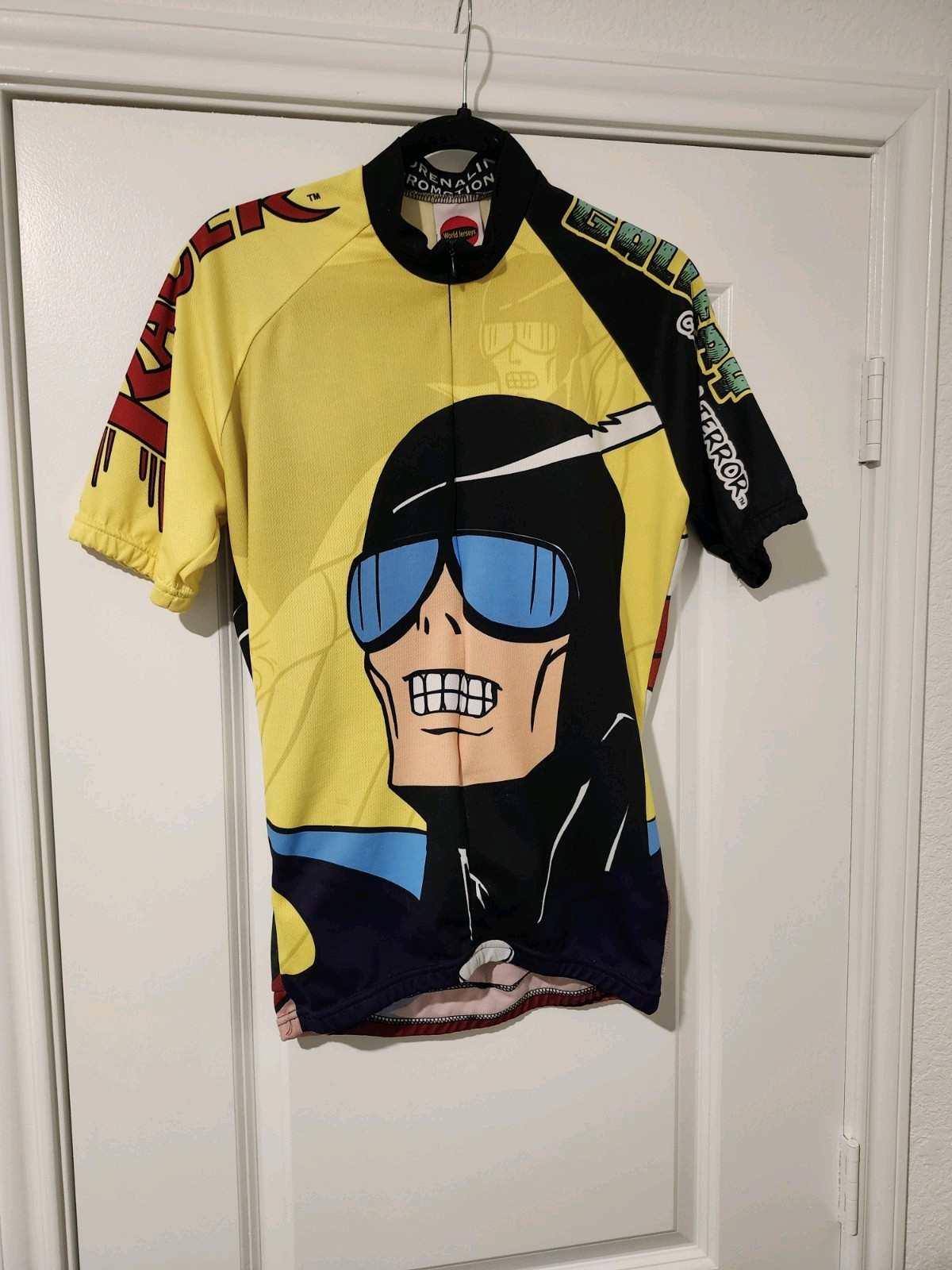 Speed Racer Captain Terror World Jerseys Cycling Jersey Mens Size Medium
