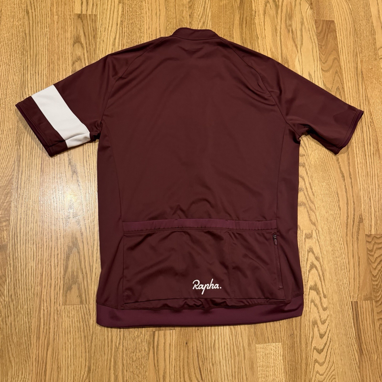 Rapha Core Jersey Mens Size XL Full Zip Cycling Short Sleeve Cycling Top Stretch
