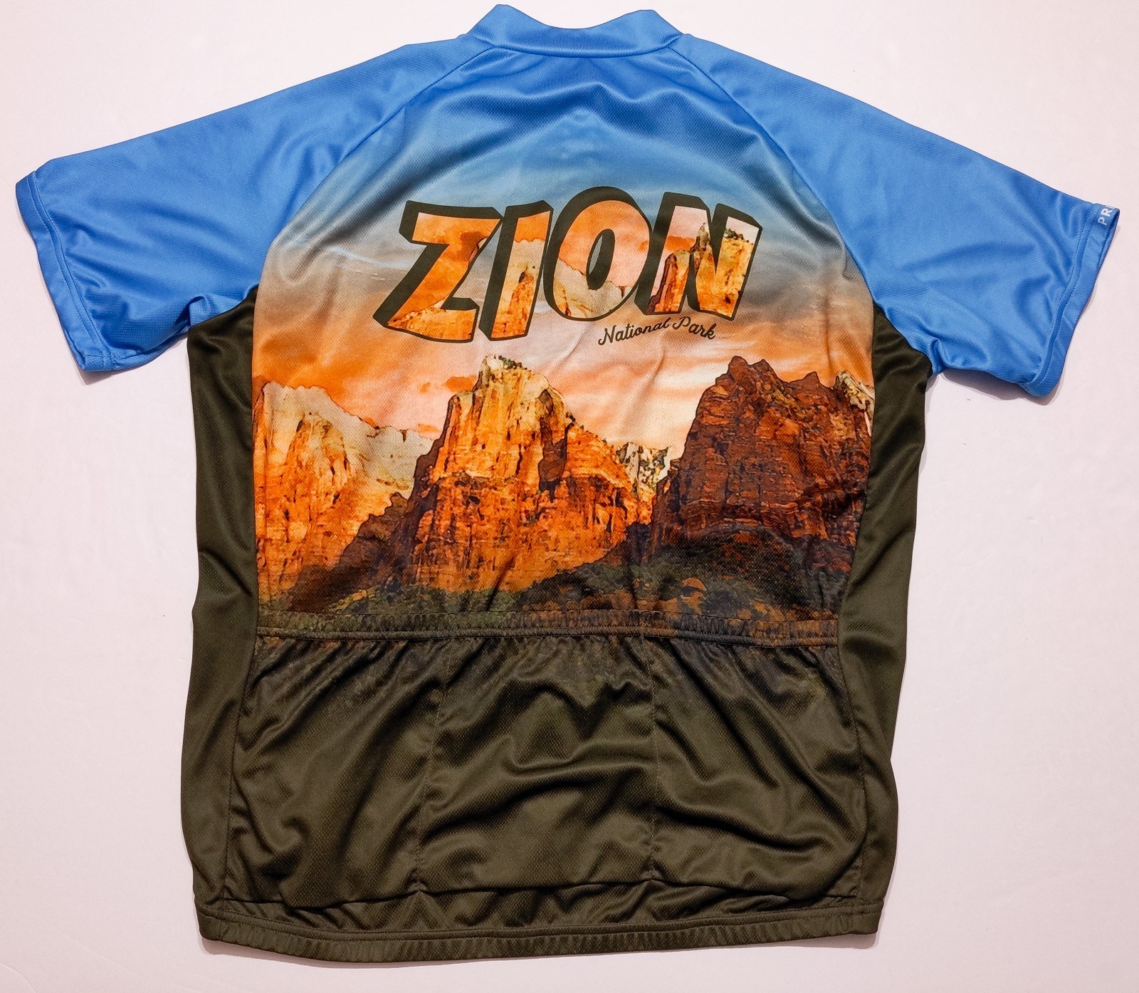 PRIMAL Zion National Park Cycling Jersey Full Zip Men’s XXL 2XL