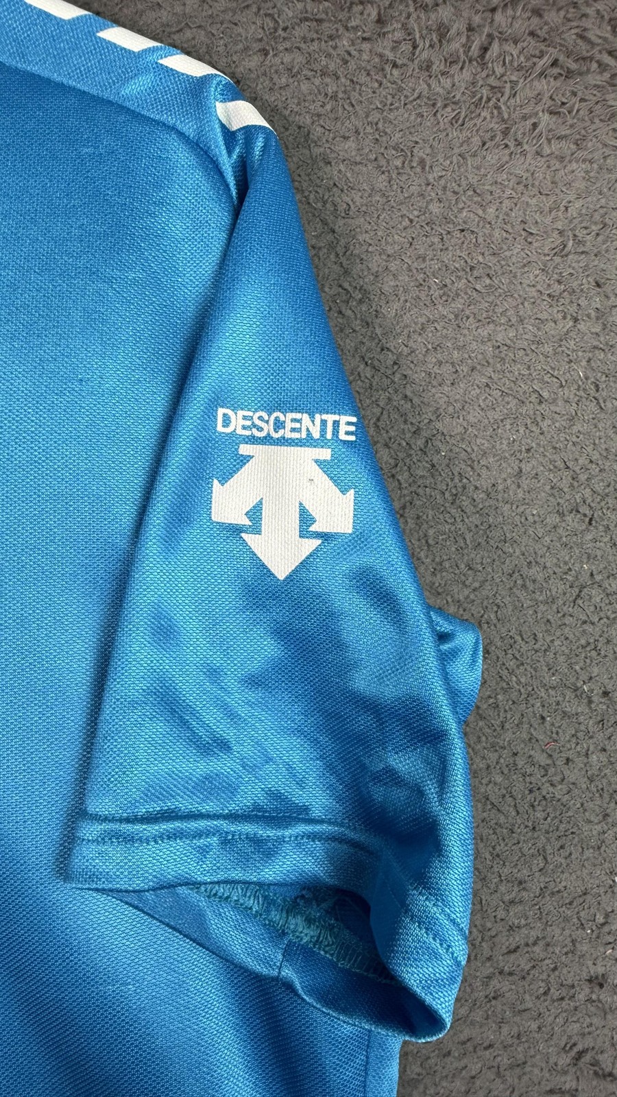 Vintage Descente Cycling Jersey Large 90s Half Zip Short Sleeve Bike Shirt