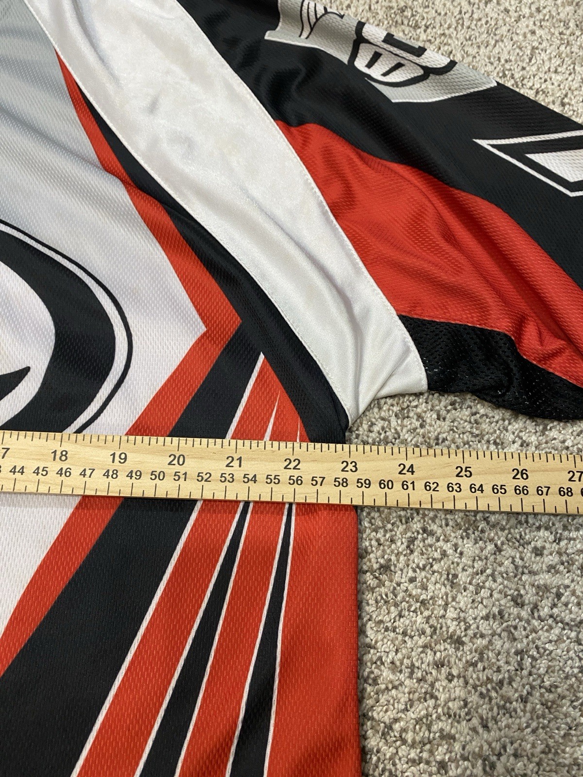 FLY RACING Motocross 805 Jersey Long Sleeve Red Black White Large
