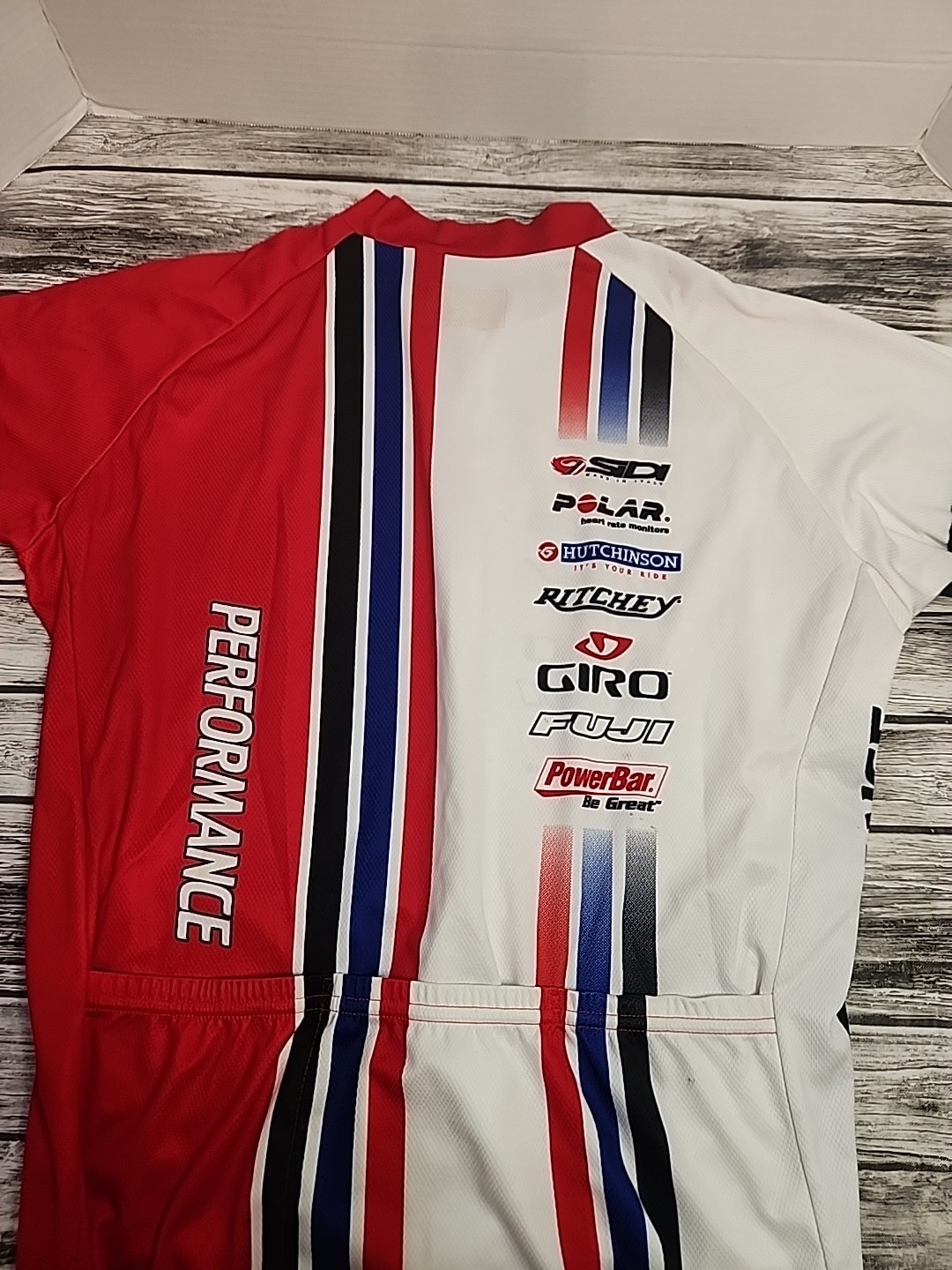 Performance Cycling Jersey Men (L) Half-Zip Short Sleeve Regular Pullover Bike
