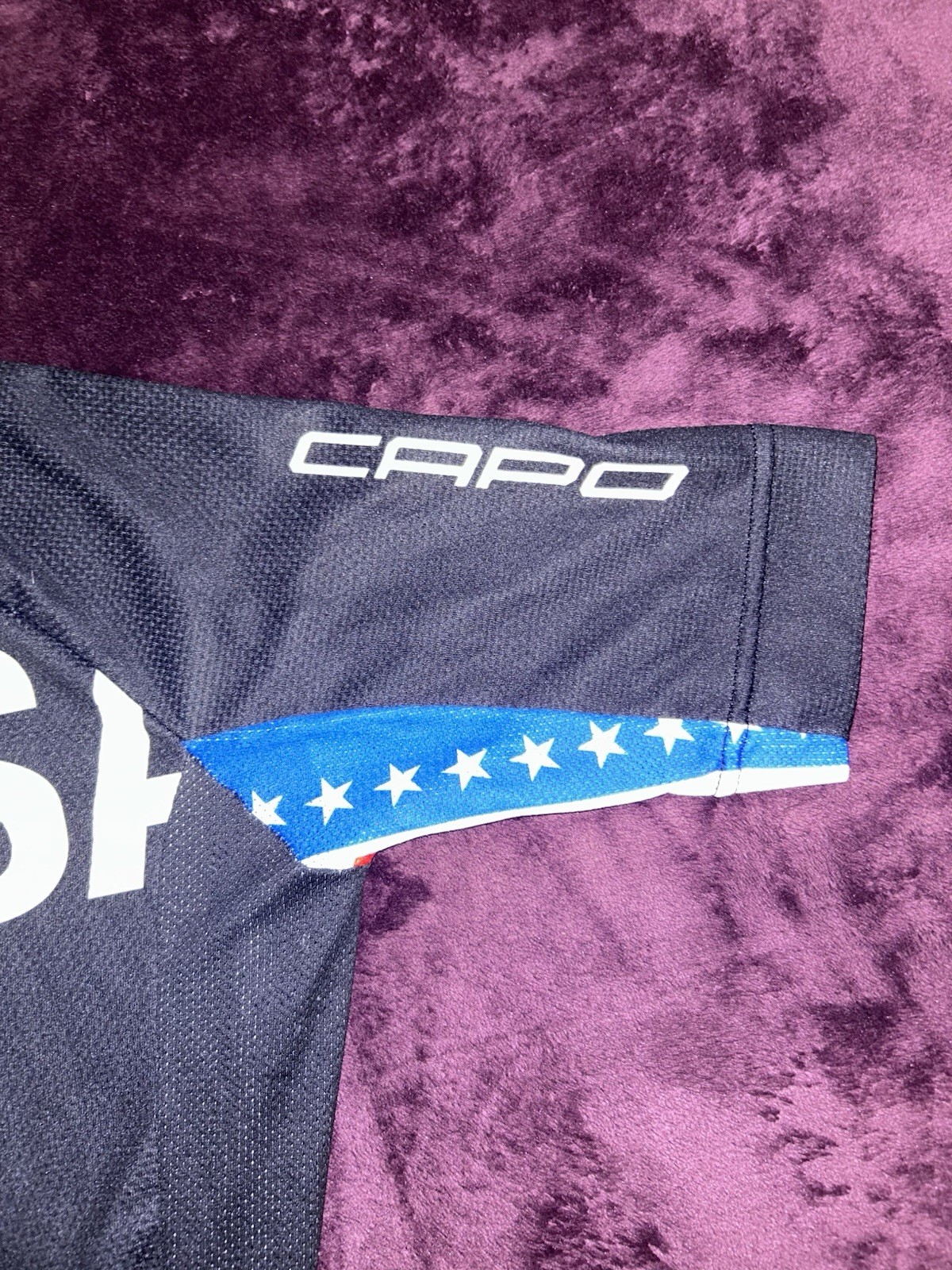 Capo Replica Team USA Cycling Jersey-M(fit S)Italy Made-MSRP$195-Rare-Read