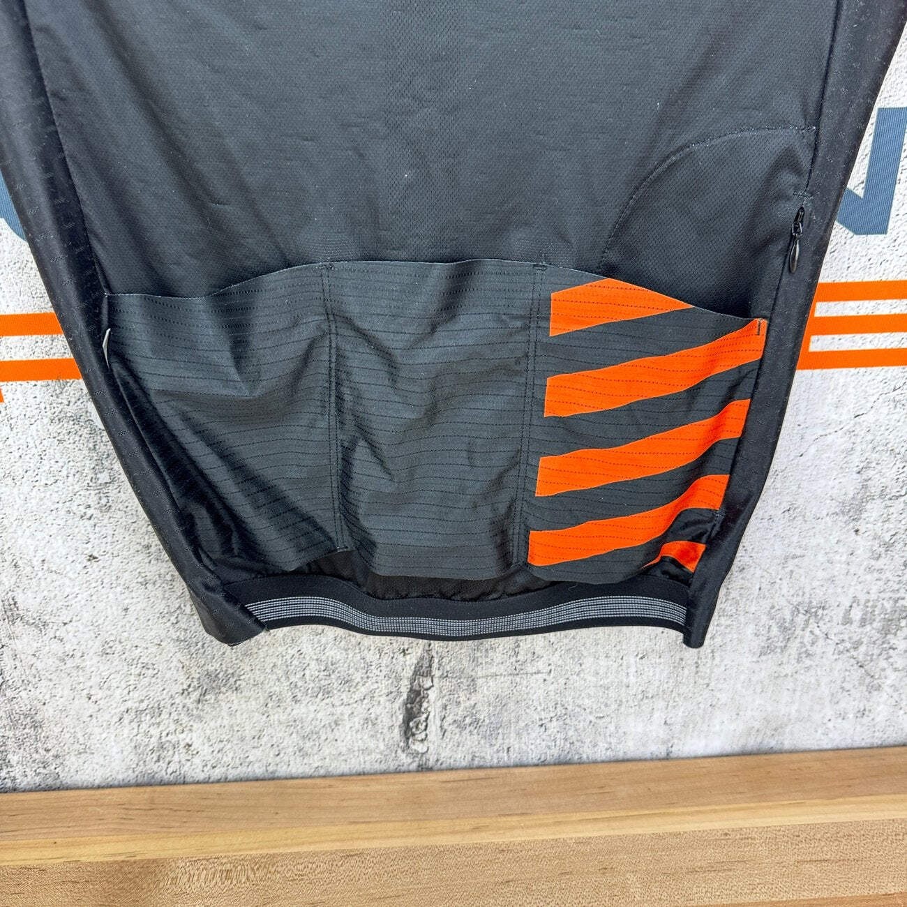 Band Of Climbers Summit Short Sleeve Small Black/Orange Cycling Jersey