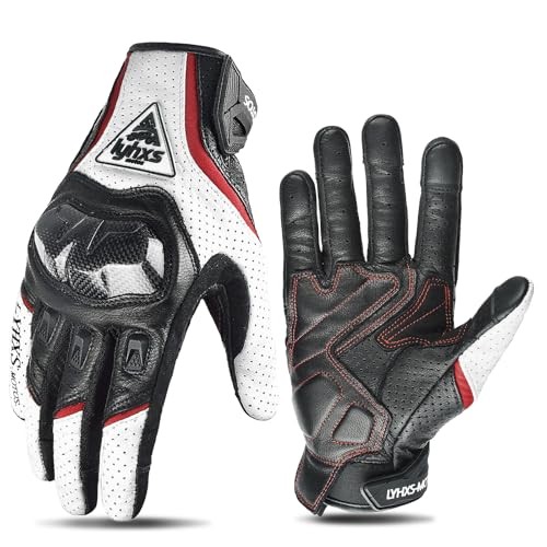 Motorcycle Racing Gloves Man Women Leather Summer Breathable Dirt Bike Glove