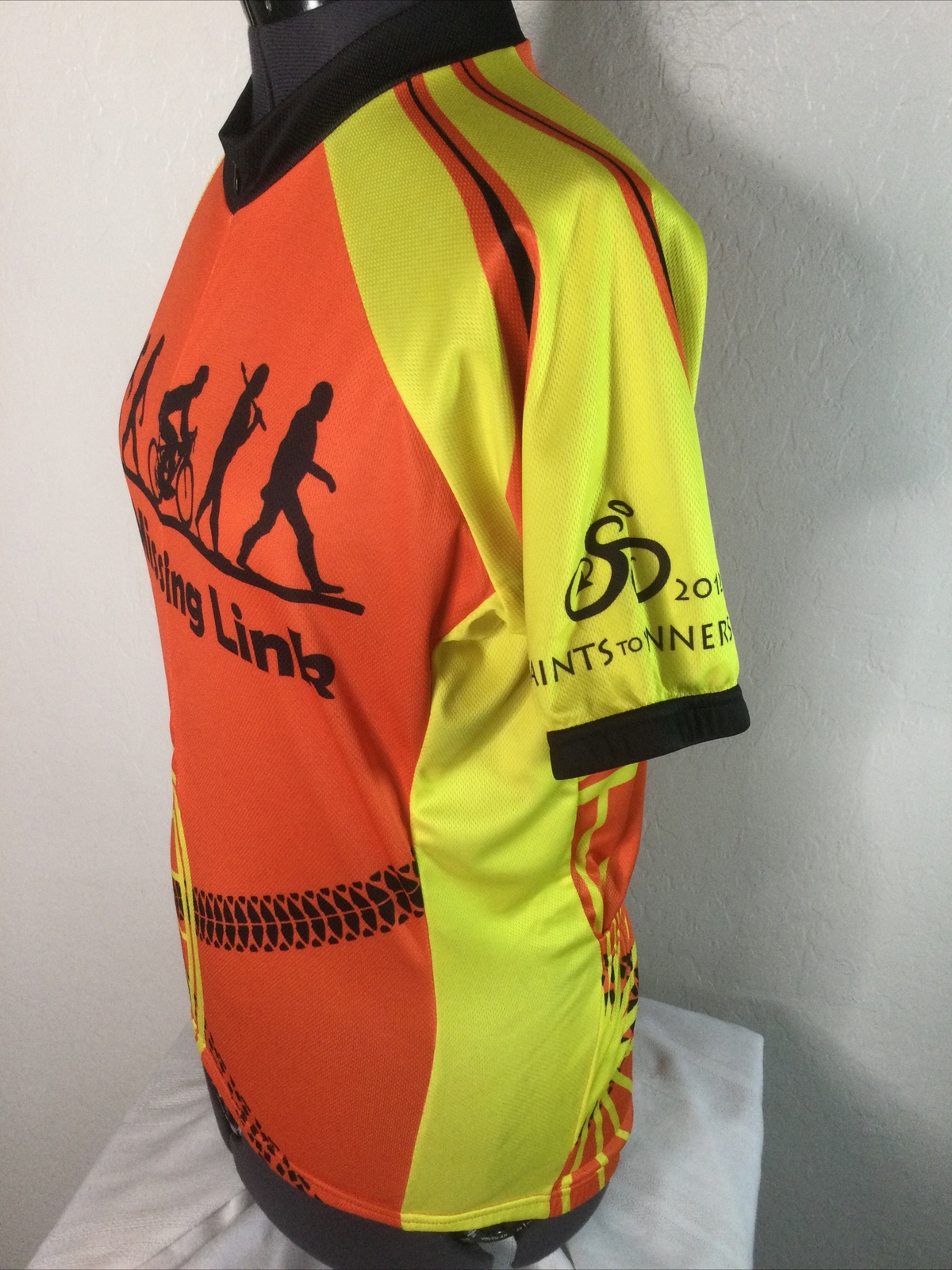 Peak 1 Sports Cycling Jersey Bike Short Sleeve Bicycle (M) The Missing Link