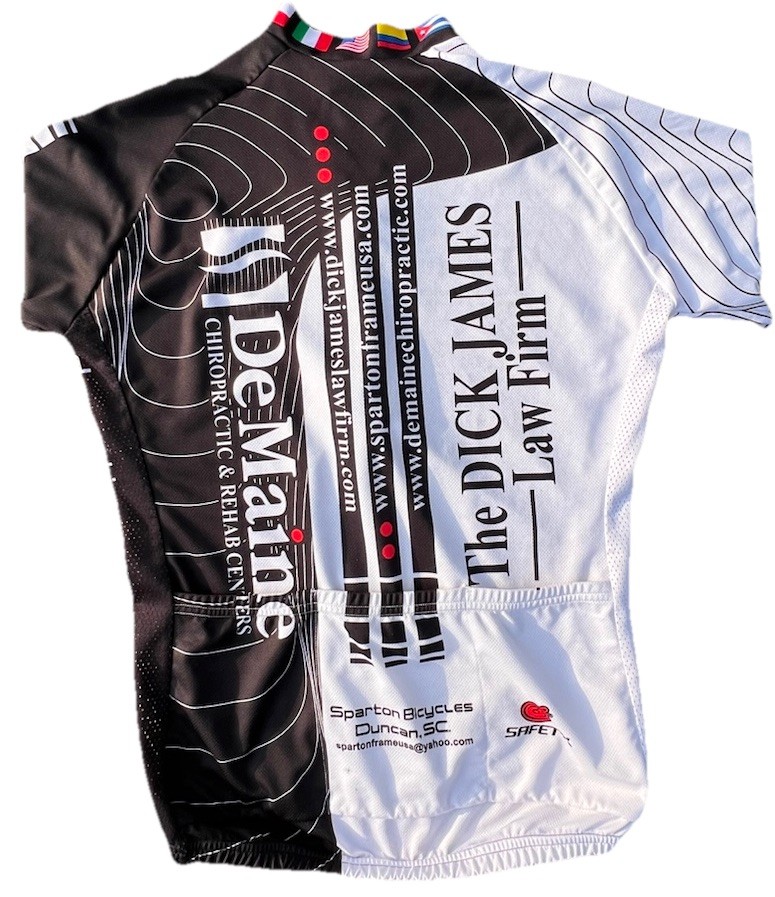 Safety Cycling Jersey Men’s Large Multi-Color Full Zip