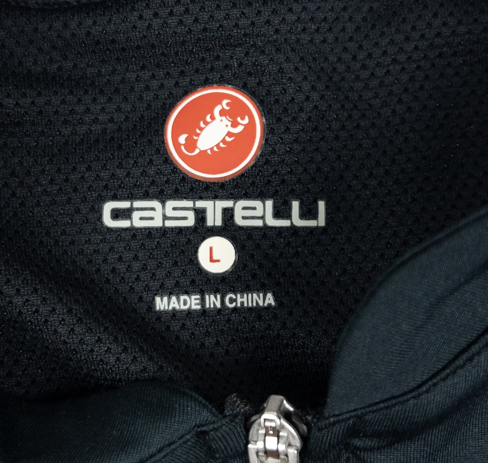 Castelli Bellissima Sleeveless Cycling Jersey Vest Women’s Large Black Full Zip