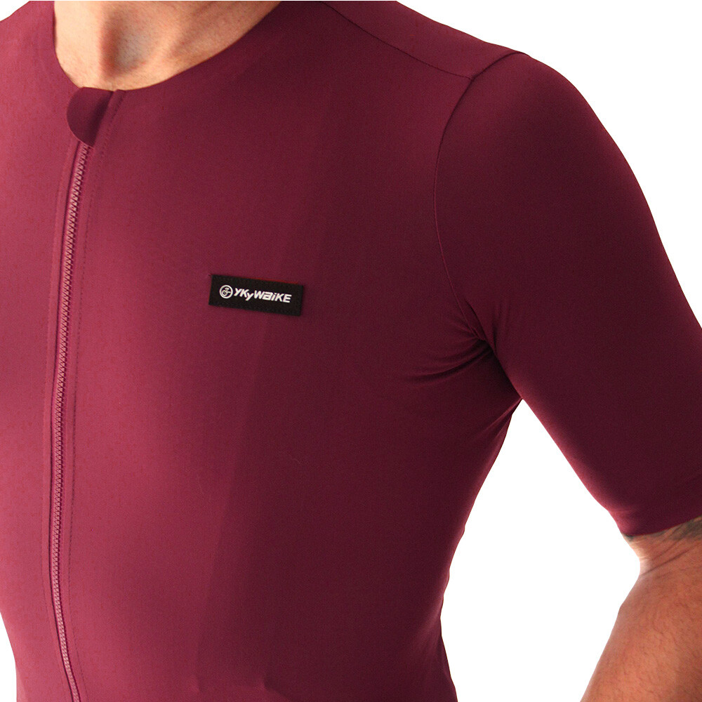 Men Summer Cycling Jersey Short Sleeve UPF50+ MTB BikeJersey activewear