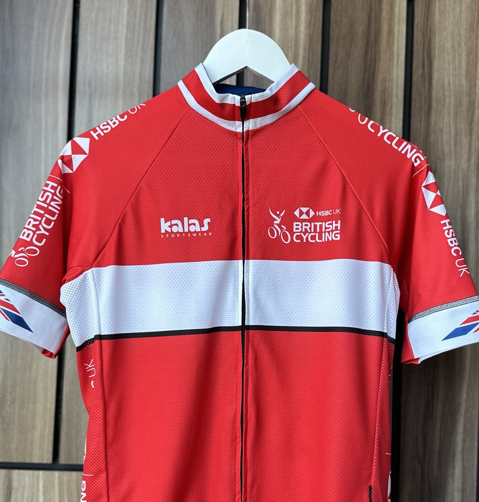 British Cycling Kalas United Kingdom Team Shirt Jersey Size 4
