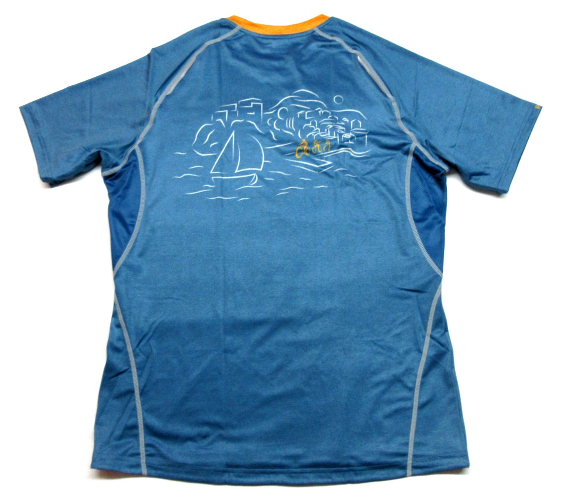NWT PRIMAL VBT Fivek Technical Cycling Blue Shortsleeve Jersey Shirt -Mens Large