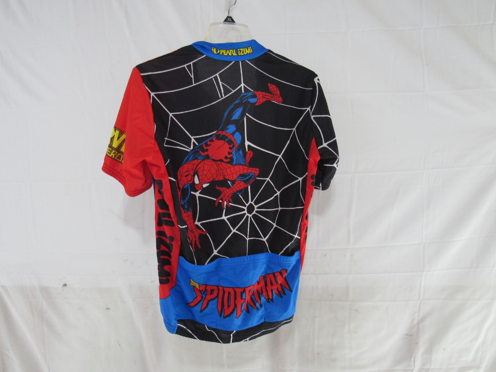 Vintage Pearl Izumi Spider-Man Cycling Jersey Marvel Comics Men’s M Made in USA