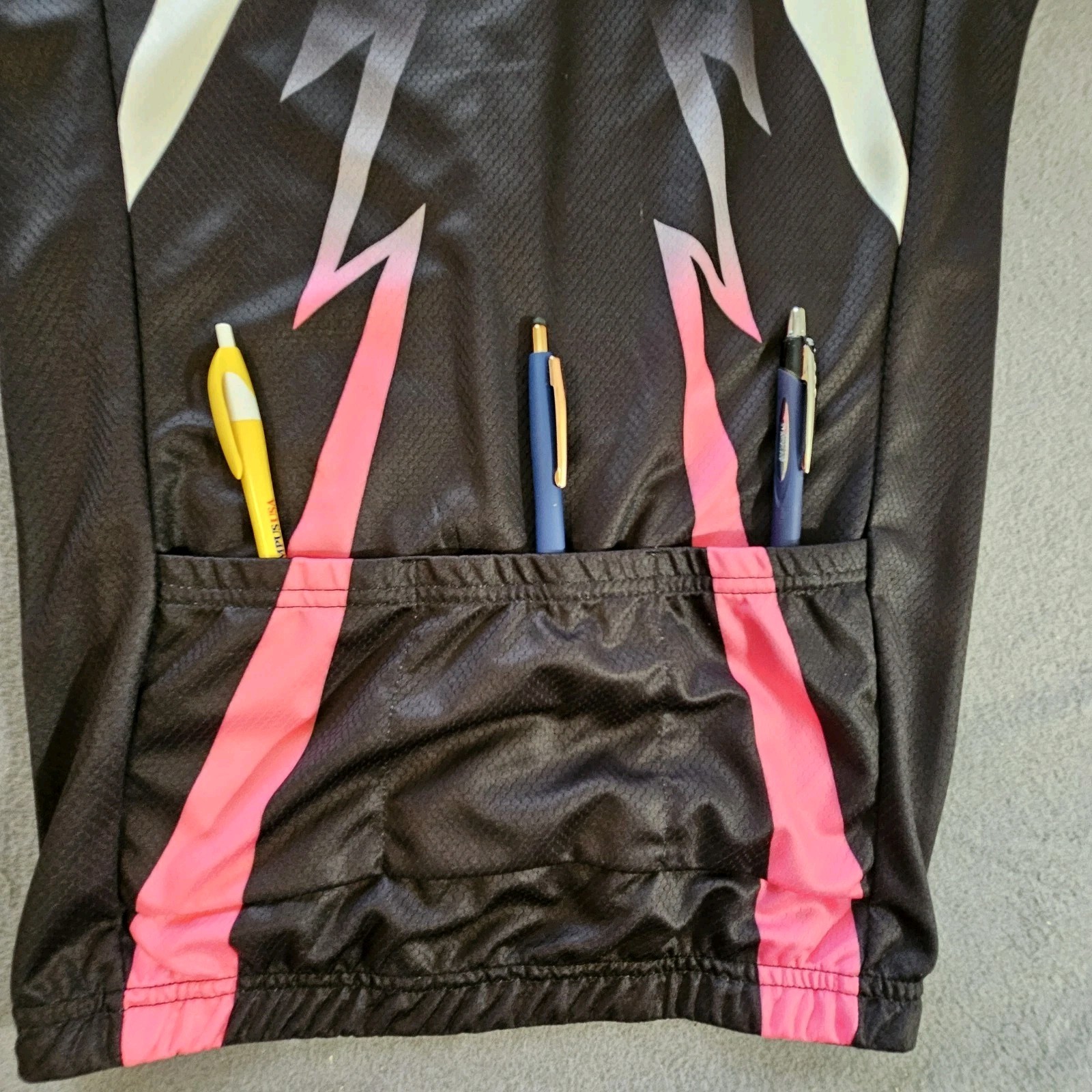 X-Tiger Cycling Jersey Woman’s Size Medium Full Zip Short-Sleeve Tagless