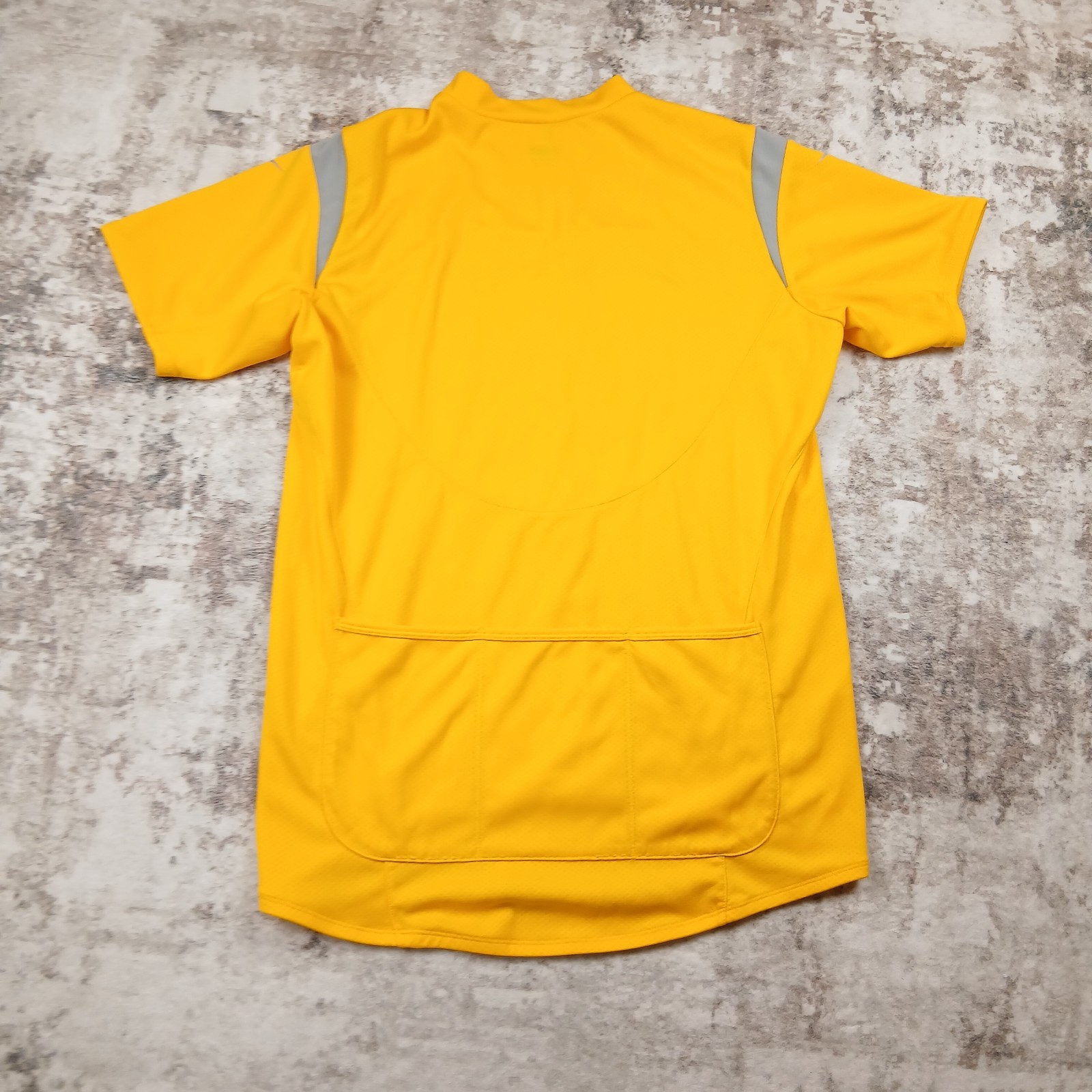 Vintage Nike Cycling Jersey Mens XL Extra Large Yellow