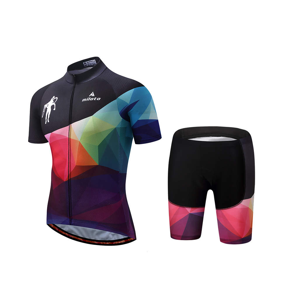 Men’s Bicycle Clothing Cycling Jersey and Padded (Bib) Shorts Coolmax Kit S-5XL