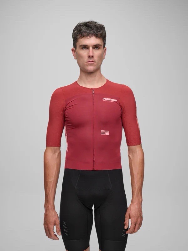 *Brand New* MAAP Men’s Eclipse Pro Race Jersey Crimson Size M