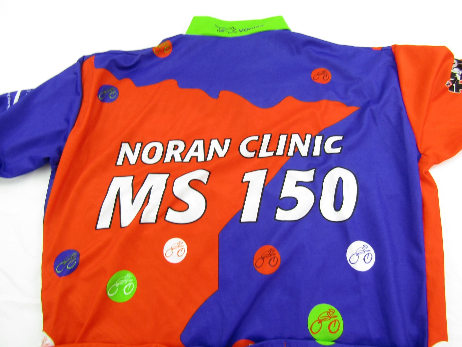 Noran Clinic Vomax Bicycling Jersey Men Size Medium? Multicolor Minnesota Clinic