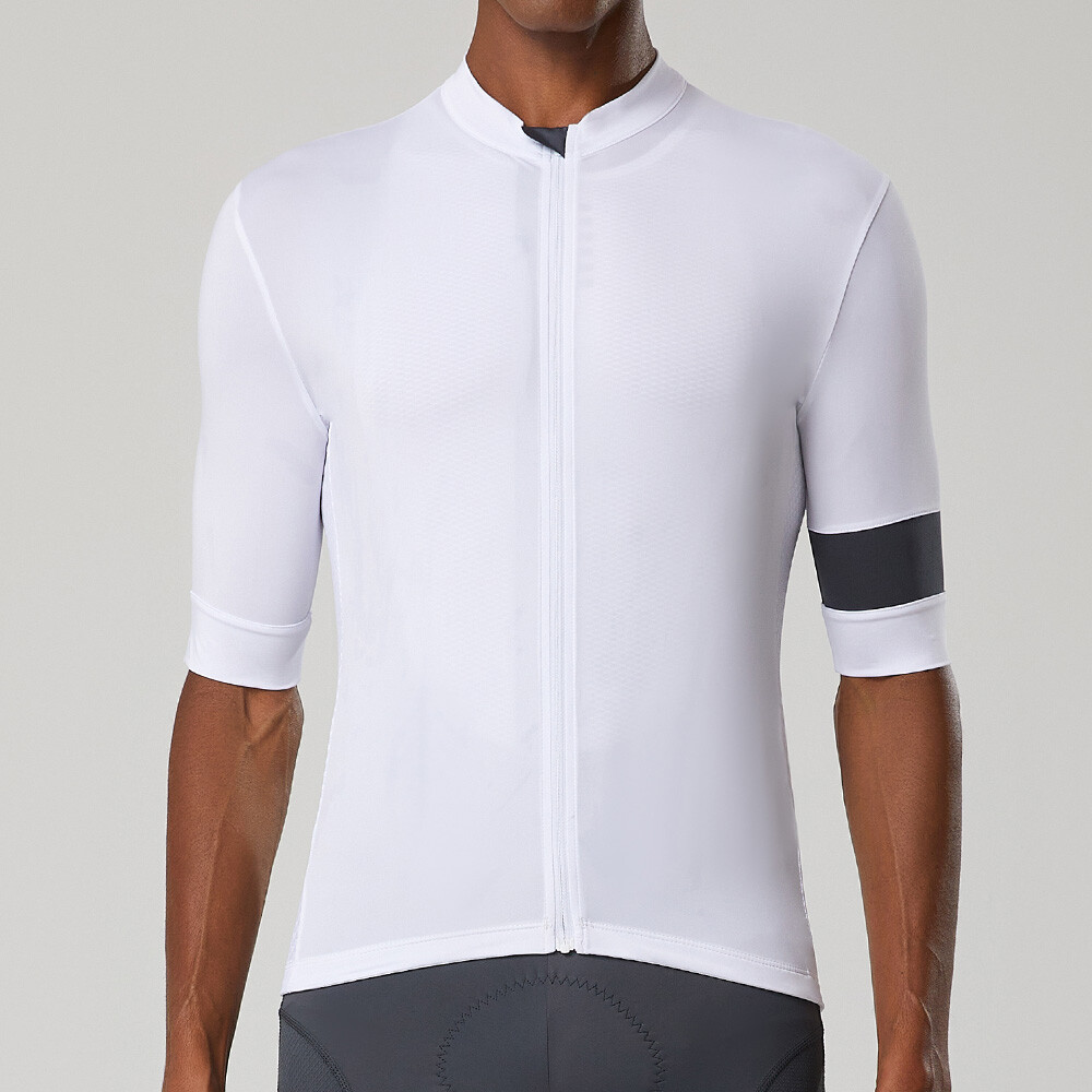 Mens Cycling Jersey Short Sleeve Road Bike Jersey MTB Bicycle Full Zip Shirts