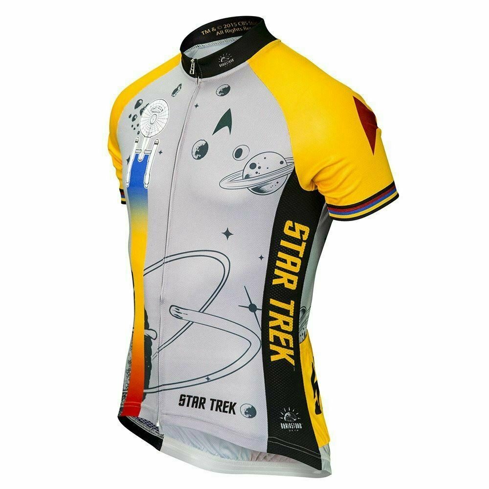 Star Trek Final Frontier Men’s Cycling Jersey (S, M, L, XL, 2XL, 3XL)