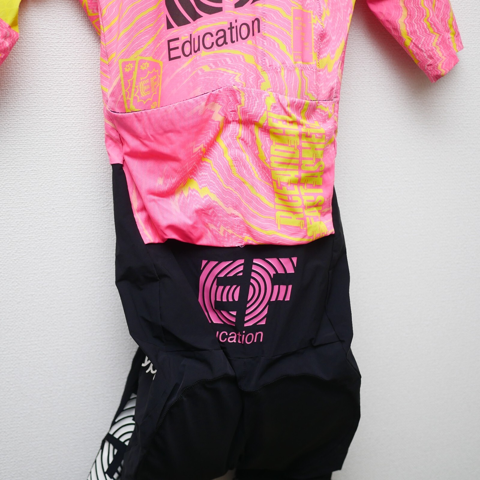 Rare EF Education Easypost Rapha Aero Road Suit SkinSuit Pro Team issue RCC