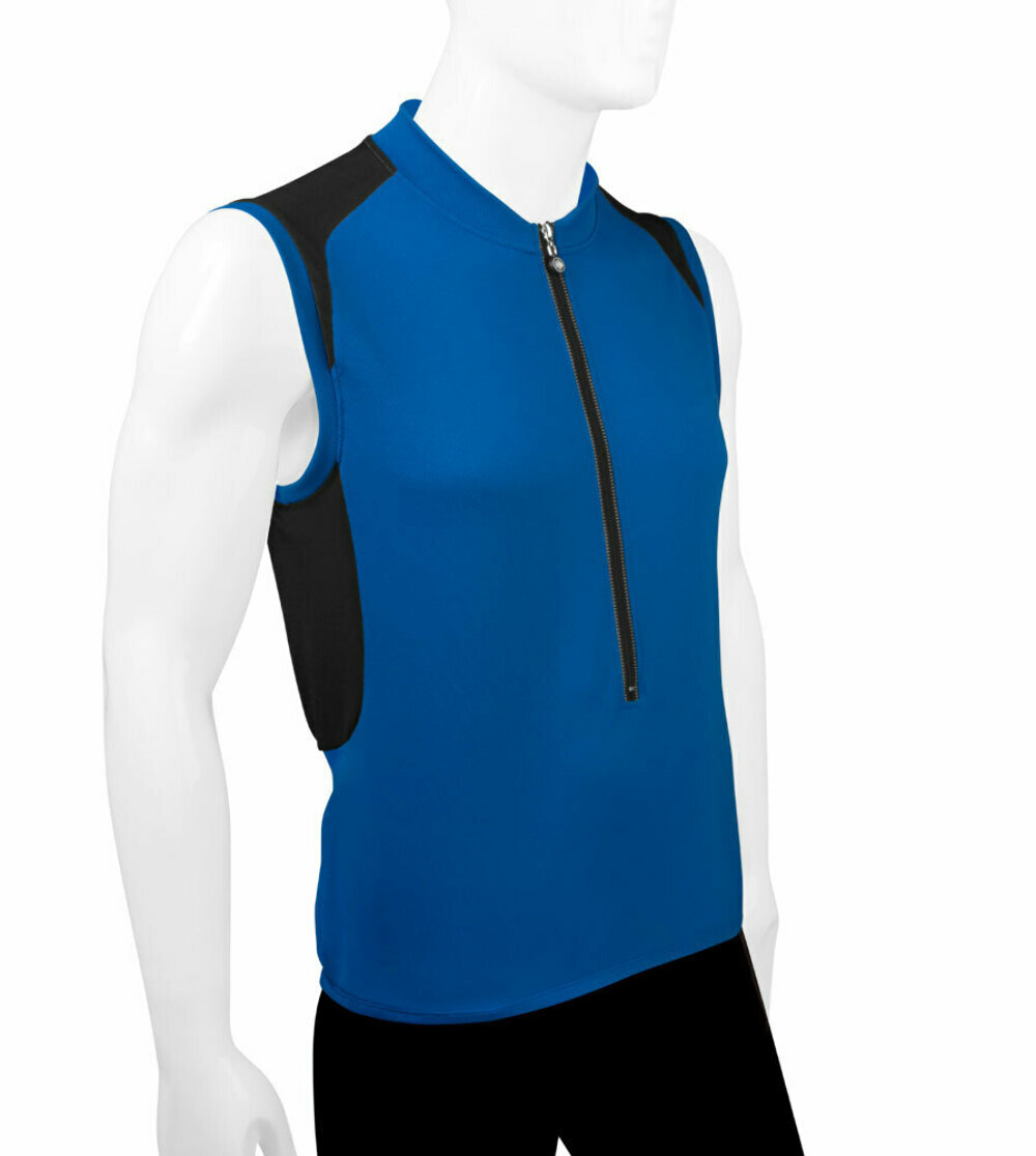 Aero Tech Men’s Pro Sleeveless Jersey – Sleeveless Cycling Jersey for Men