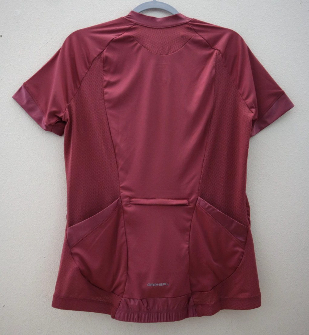 Louis Garneau 0820982-209 Women’s Sz XL Magenta Zircon 3 Full Zip Jersey $85