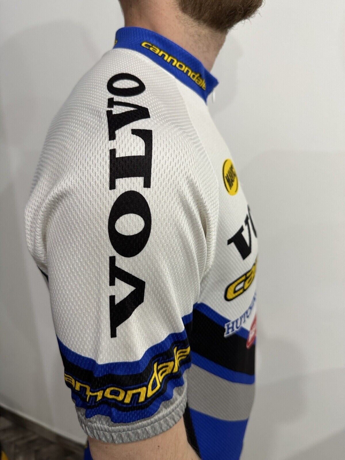 DDP Vintage Volvo Team Cannondale mens cycling jersey Mavic Sram Maglia Eroica
