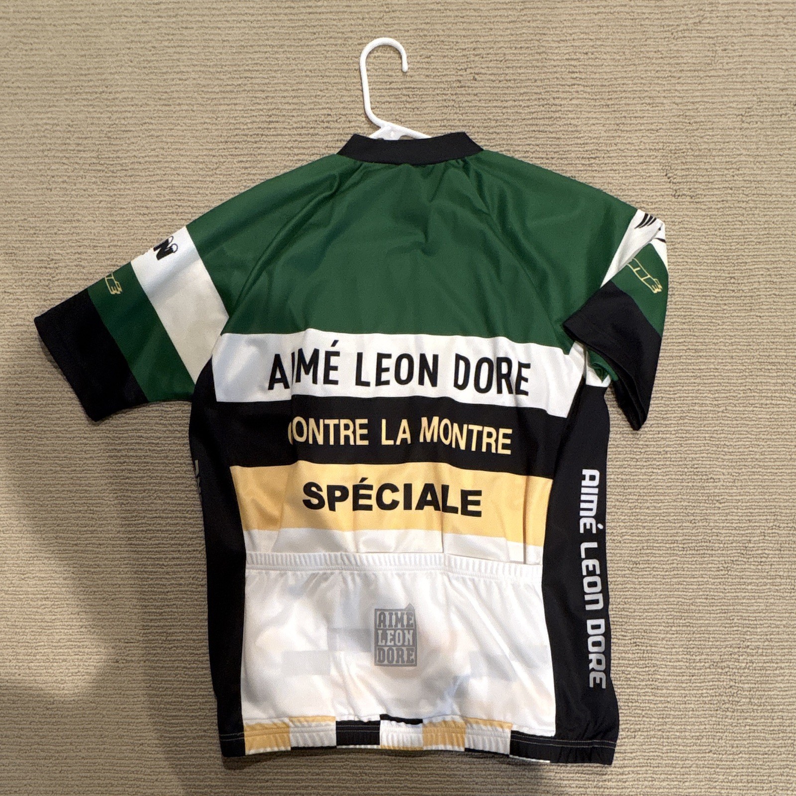Aimé Leon Dore Men’s Cycling Jersey L Short Sleeve Full Zip Graphic Print