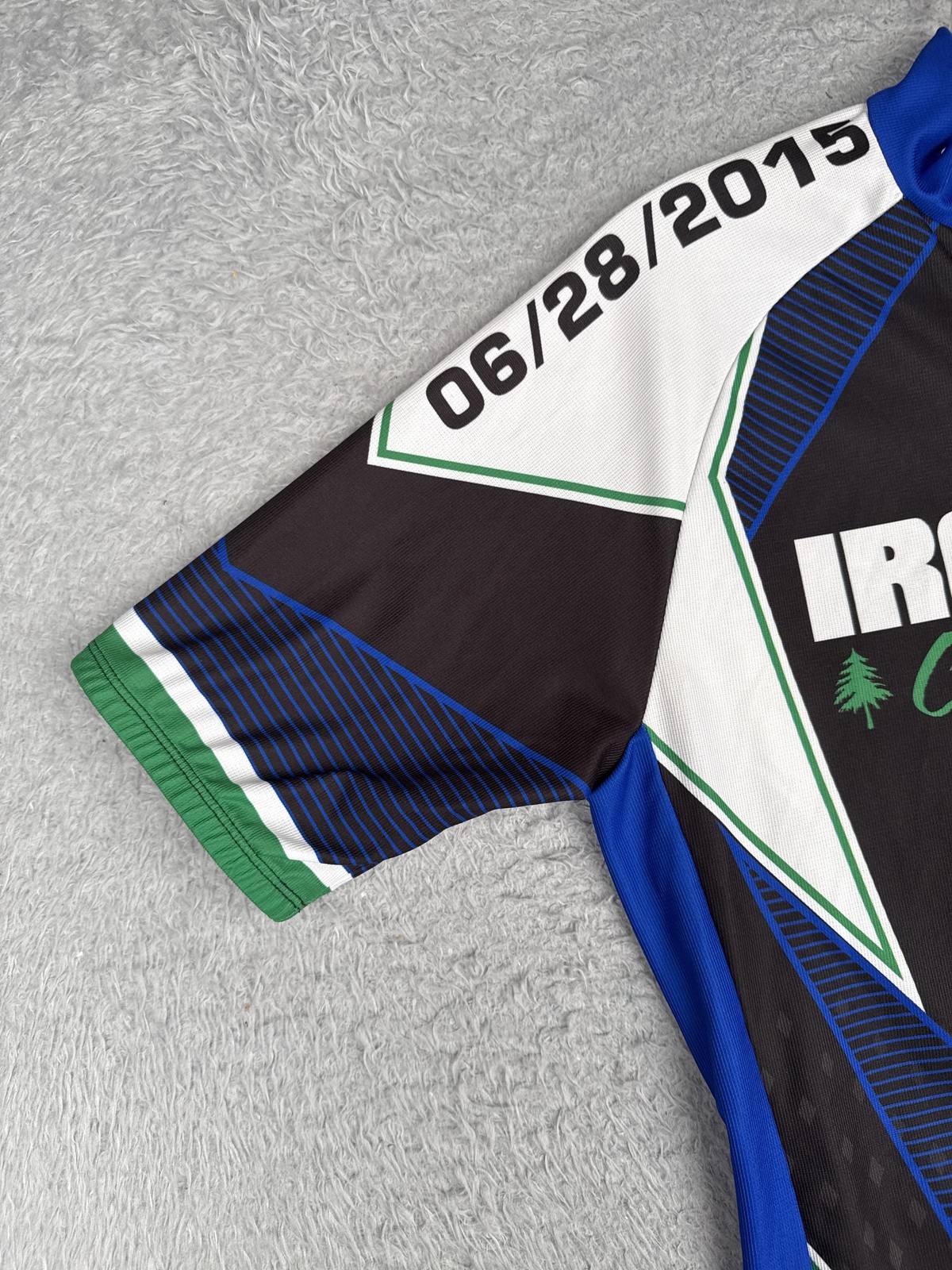Sugoi Ironman Coeur D’Alene Cycling Jersey Mens Small 2015 Full Zip Race Bike