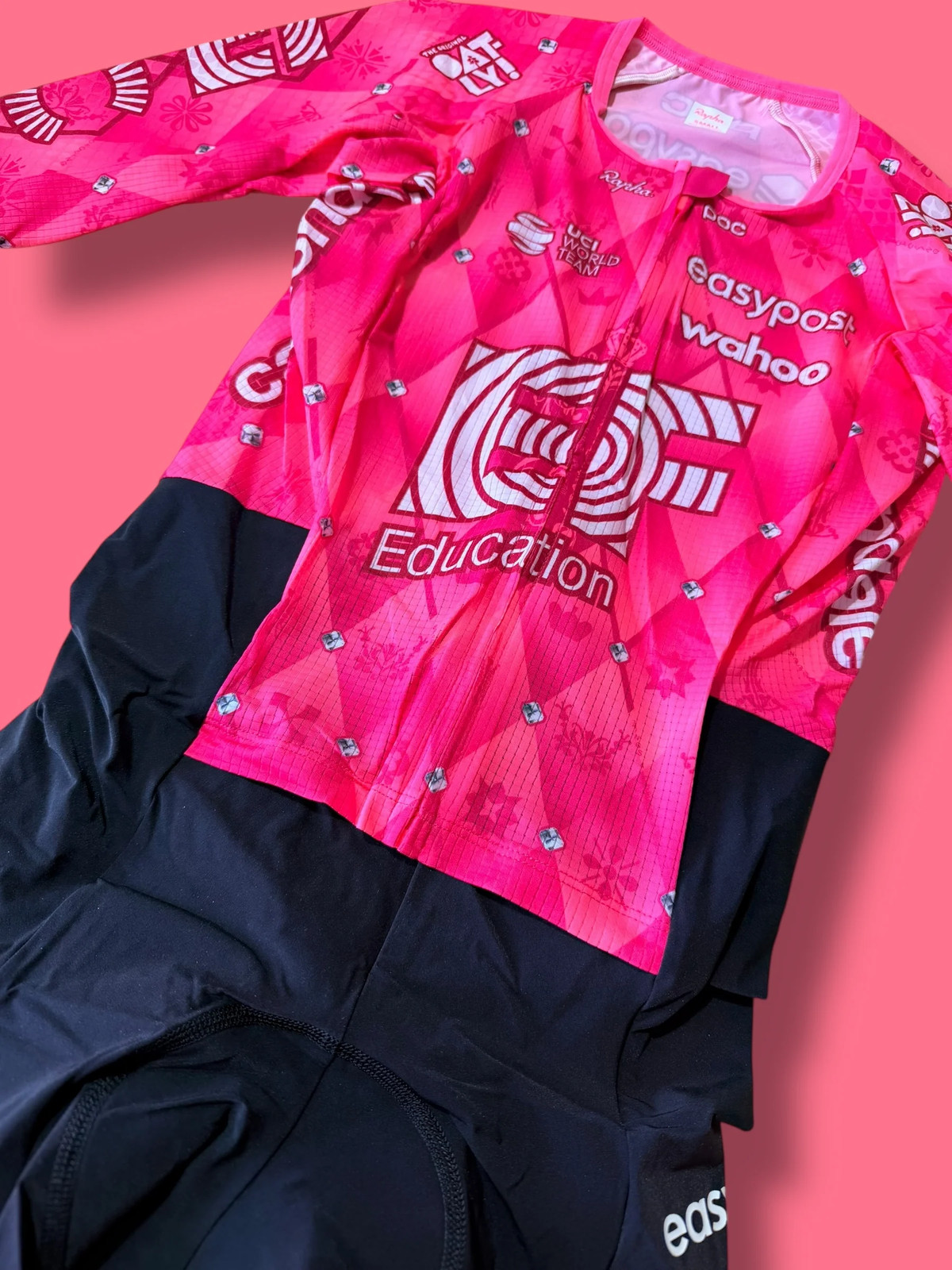 Lightweight Summer Pro Team Aerosuit Roadsuit |Rapha |EF Education First|Cycling