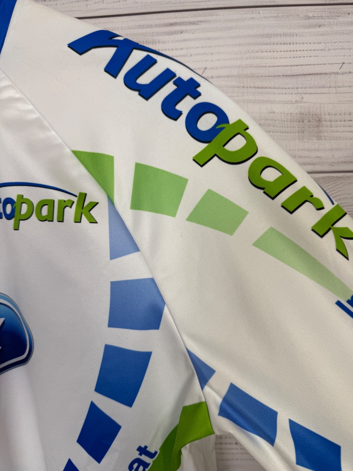 Froggy White Green Auto Logo Long Sleeve Bike Jersey Y2K Sportwear