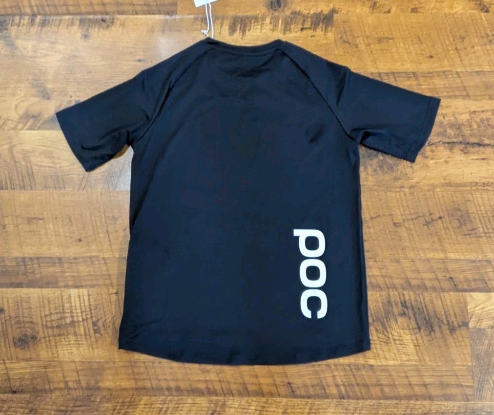 POC Women’s Reform Endure Light Tee Uranium Black Size Medium NEW