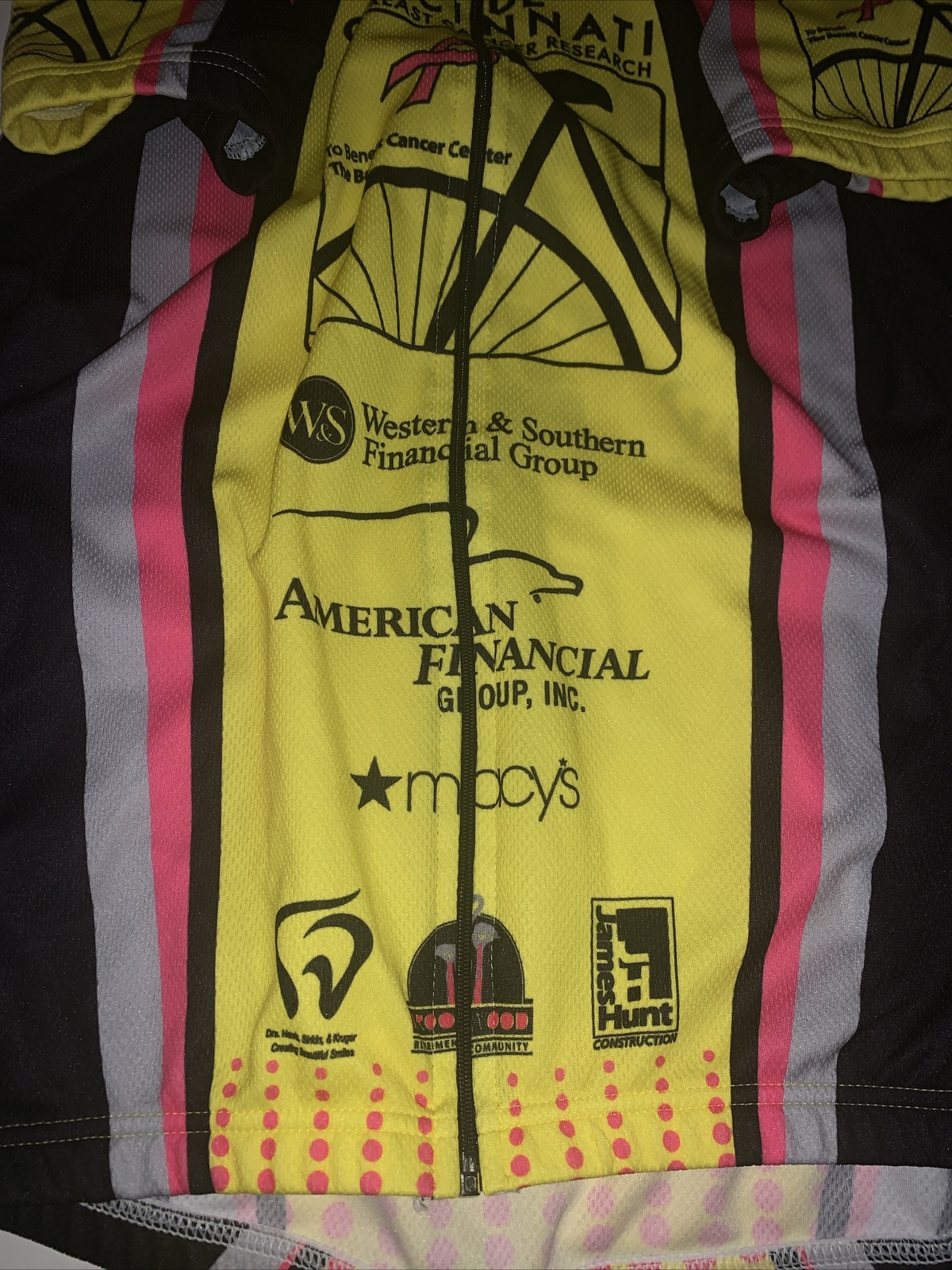 Vintage Designer Bike Racing Top Medium : Mucho Advertising