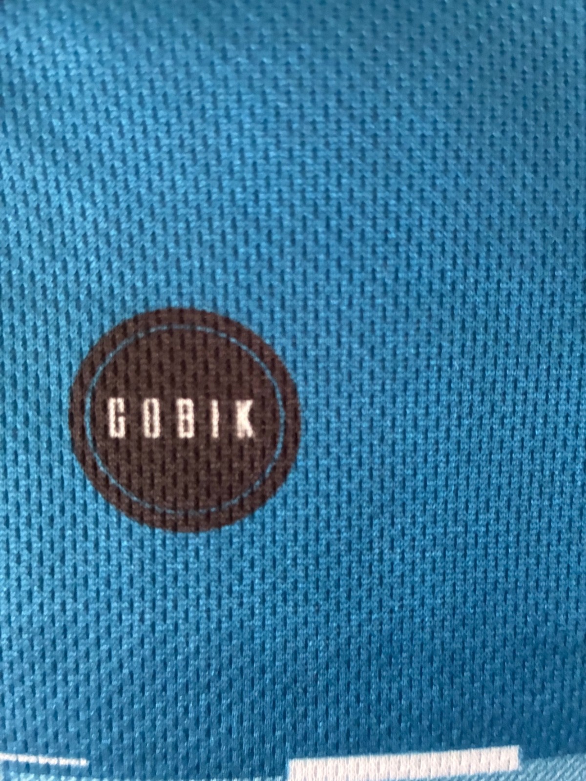 Gobik Cobble Harbor Long Sleeve Cycling Jersey Blue Full Zip Small