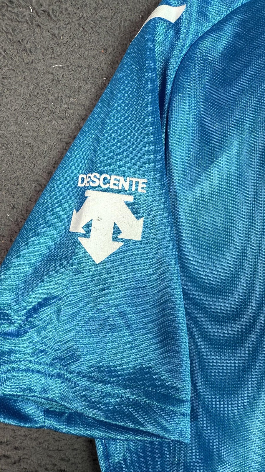Vintage Descente Cycling Jersey Large 90s Half Zip Short Sleeve Bike Shirt