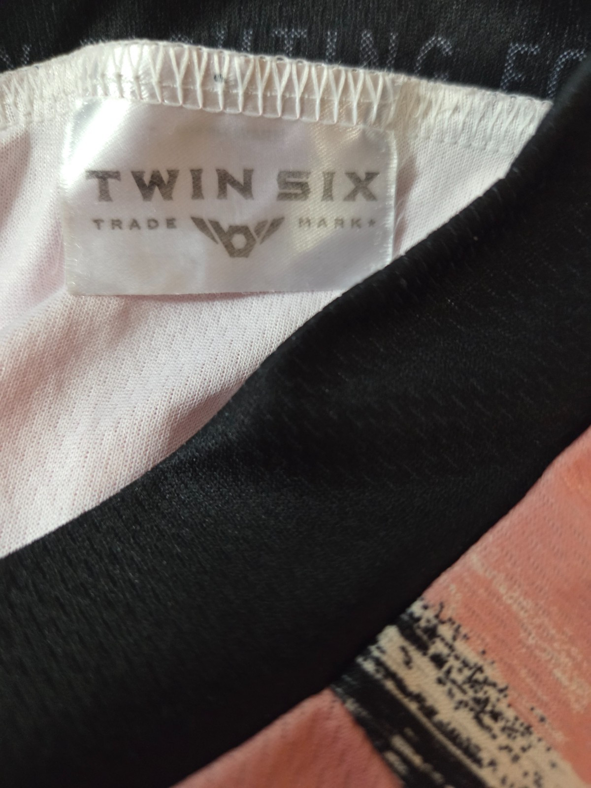Twin Six FAT CYCLIST Club Womens JERSEY, Size M/L Pink & Black