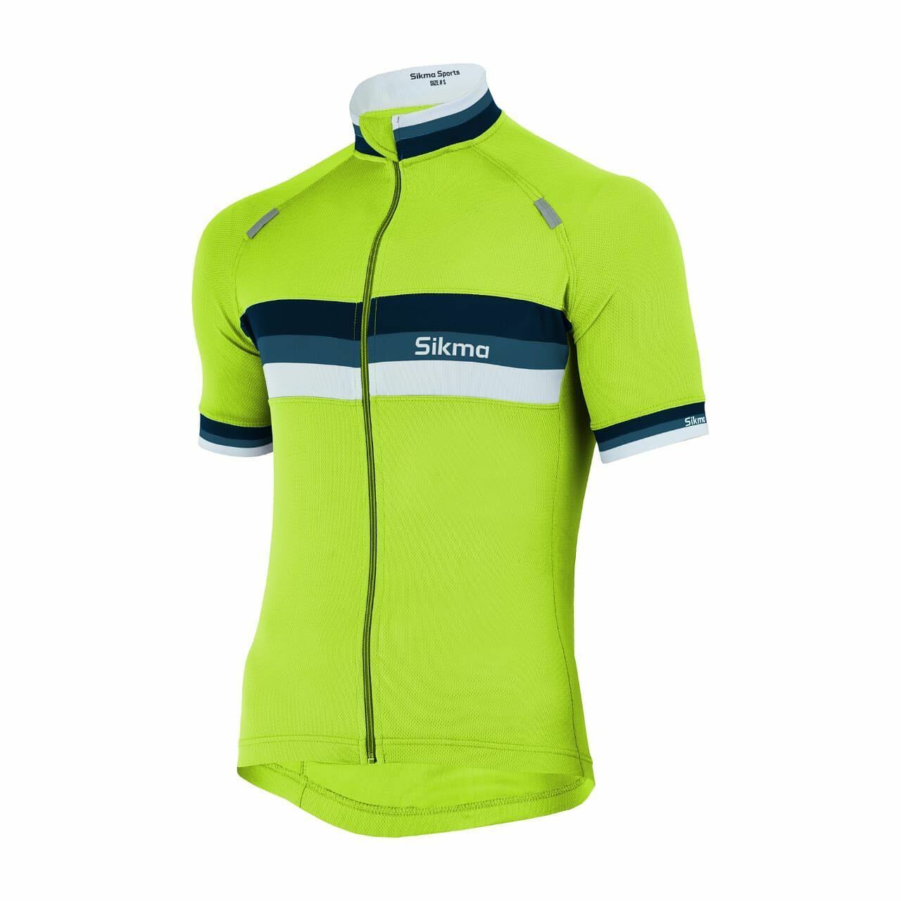 Mens Cycling Jersey Summer Short Sleeve Bicycle Breathable Racing Top S-XXL