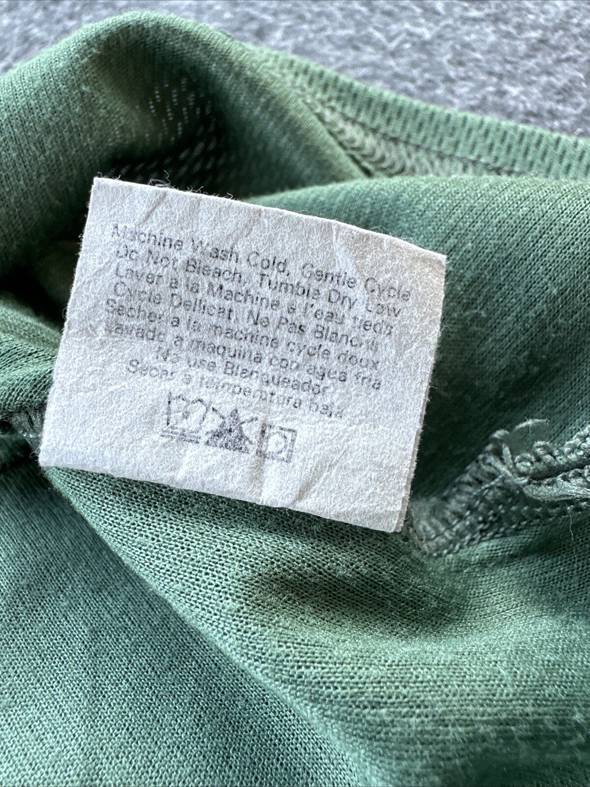 Pearl Izumi Cycling Shirt Womens Large Green V-Neck Zip Pocket Long Sleeve