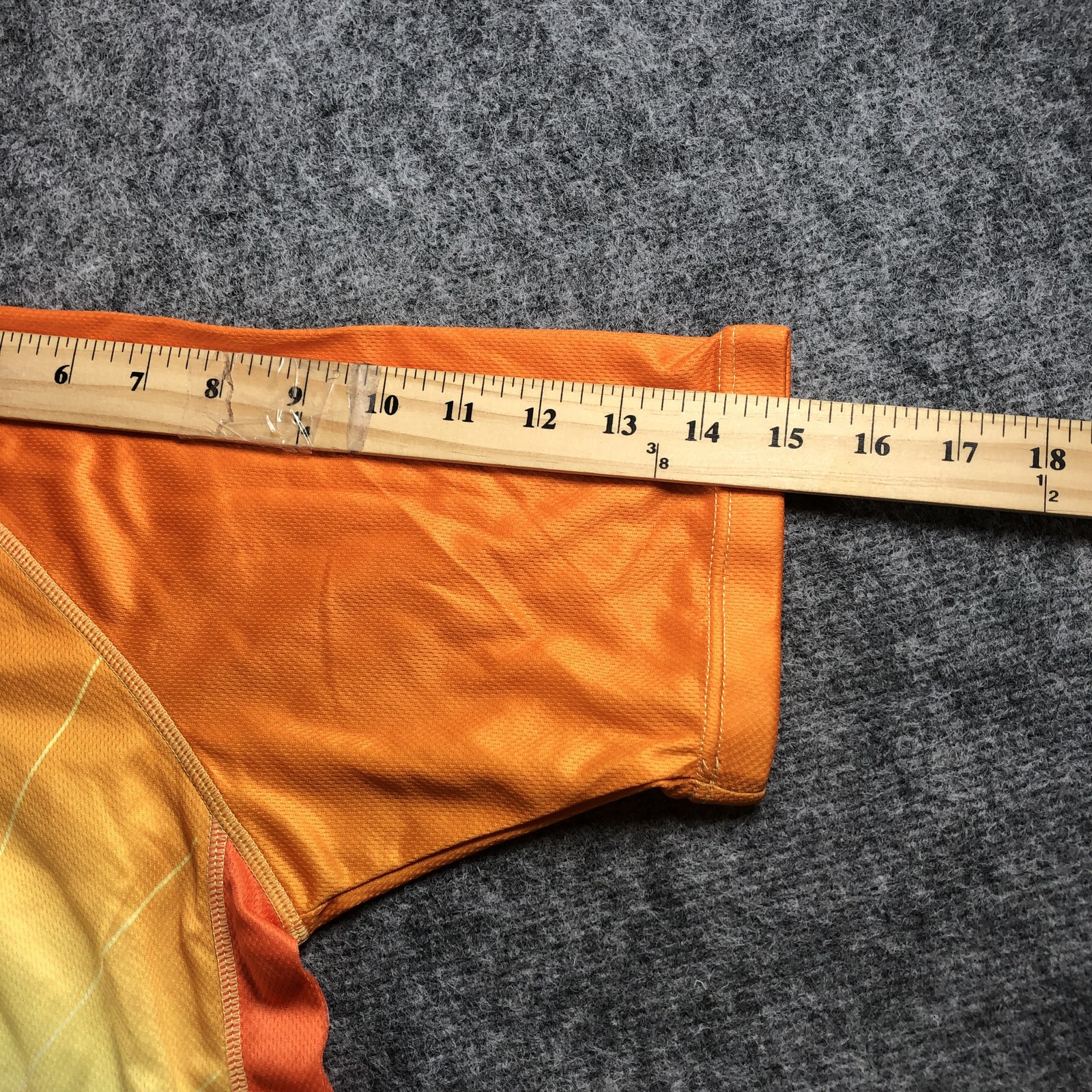 Minneapolis Duathlon Men’s Medium Orange/Yellow Cycling Running Team Orth