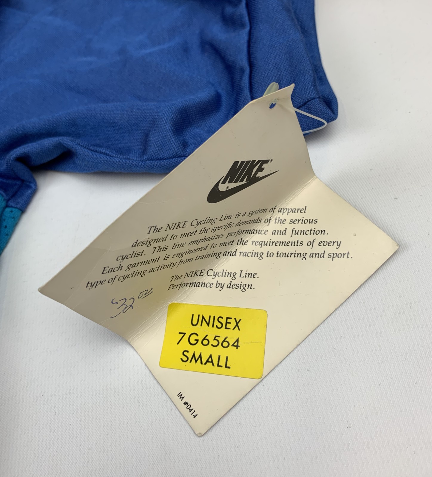 Vintage Nike Cycling Jersey Size Small – NOS