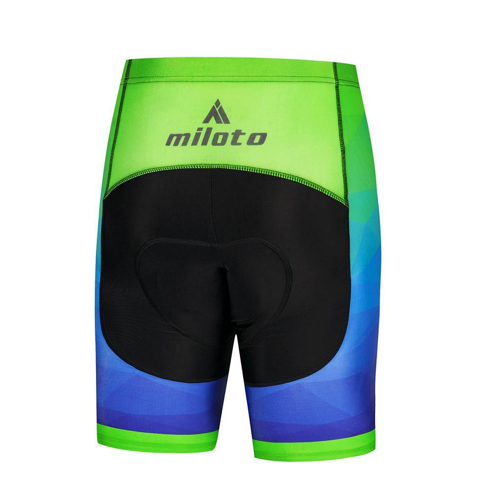 Men’s Blue-Green Cycling Jersey and (Bib) Shorts Padded Cycle Clothing Kit