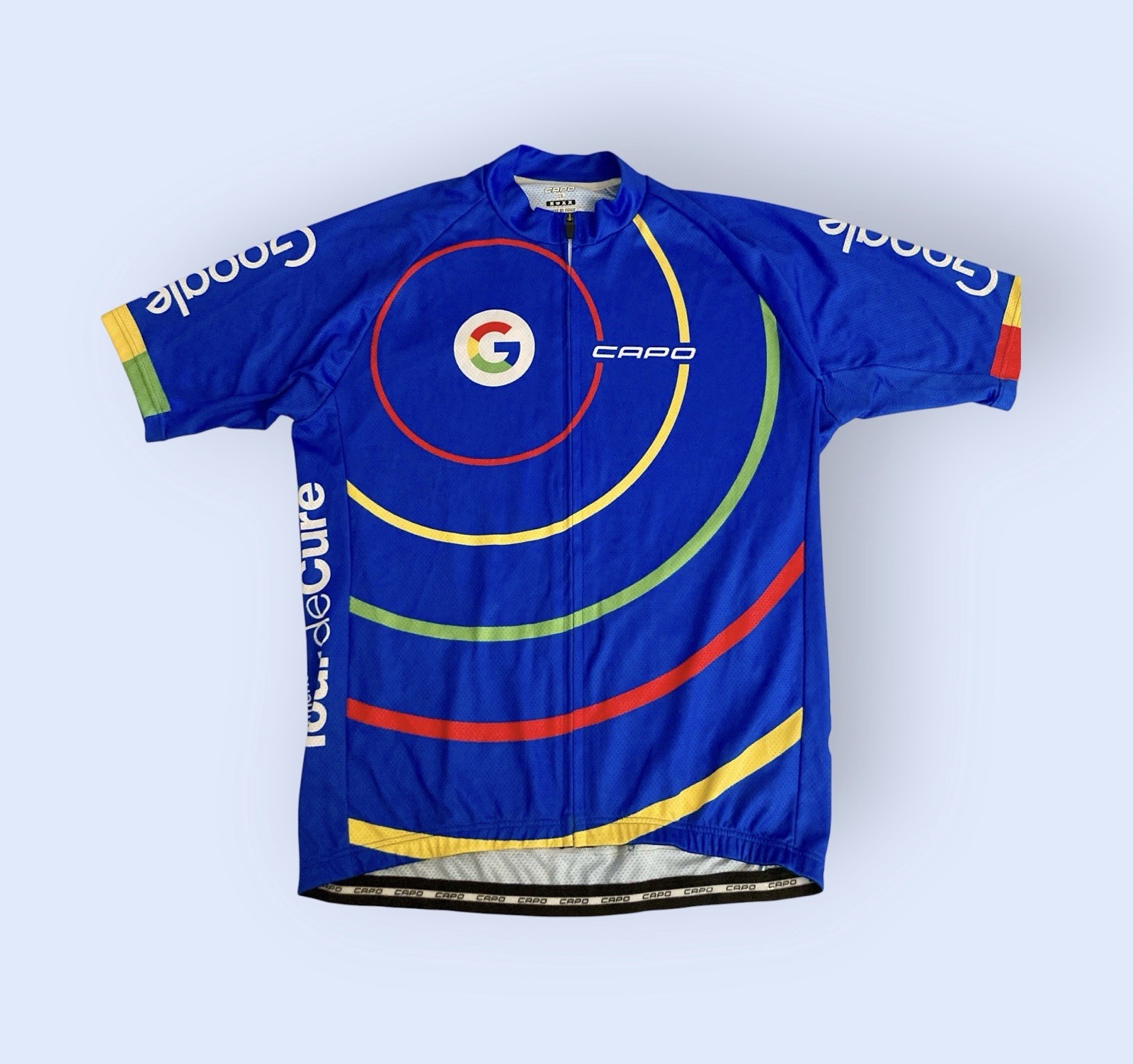 Men’s Capo Cycling Jersey Google Sz. XXL