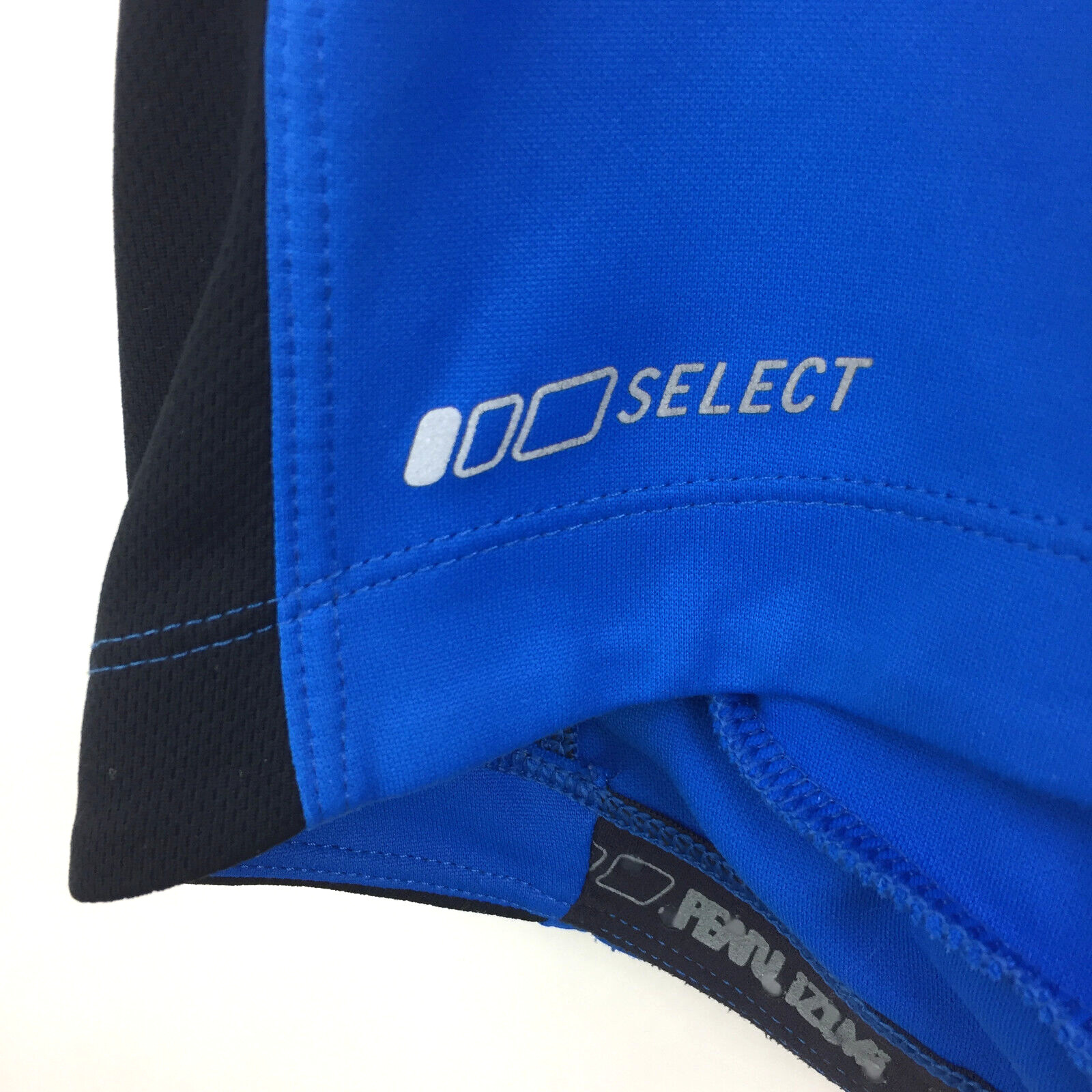 Pearl Izumi Select Mens 2XL (46in Chest) Blue Reflective Full Zip Cycling Jersey