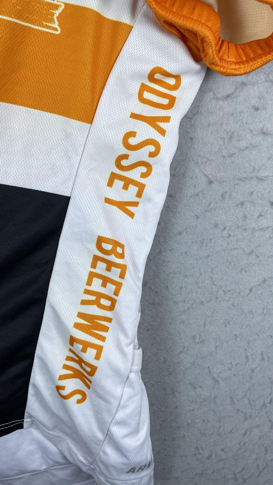 Peak 1 Sports Odyssey Beerwerks Cycling Jersey Womens XL Full Zip Beer Shirt
