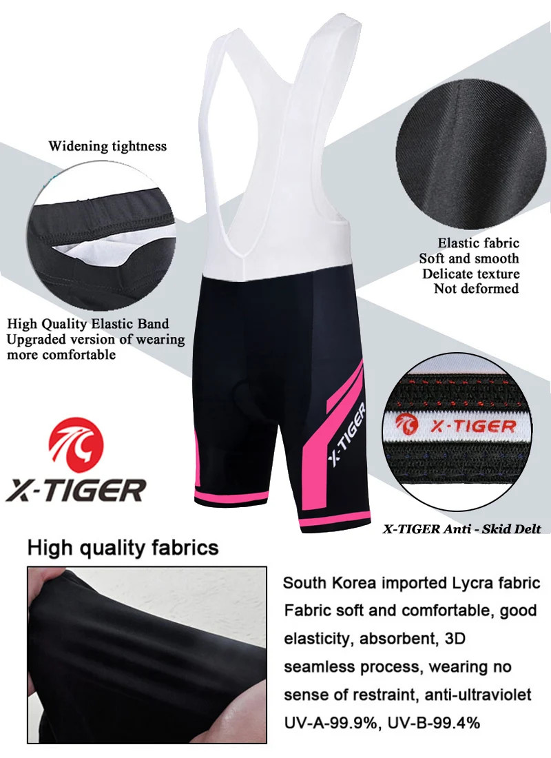Women’s Cycling Jersey Set Summer Anti-UV Cycling Bicycle Clothing Quick
