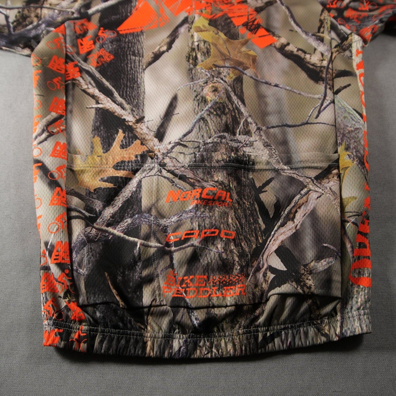 Capo Camo Neon Graphics Men Cycling Jersey Mens S Norcal Bike