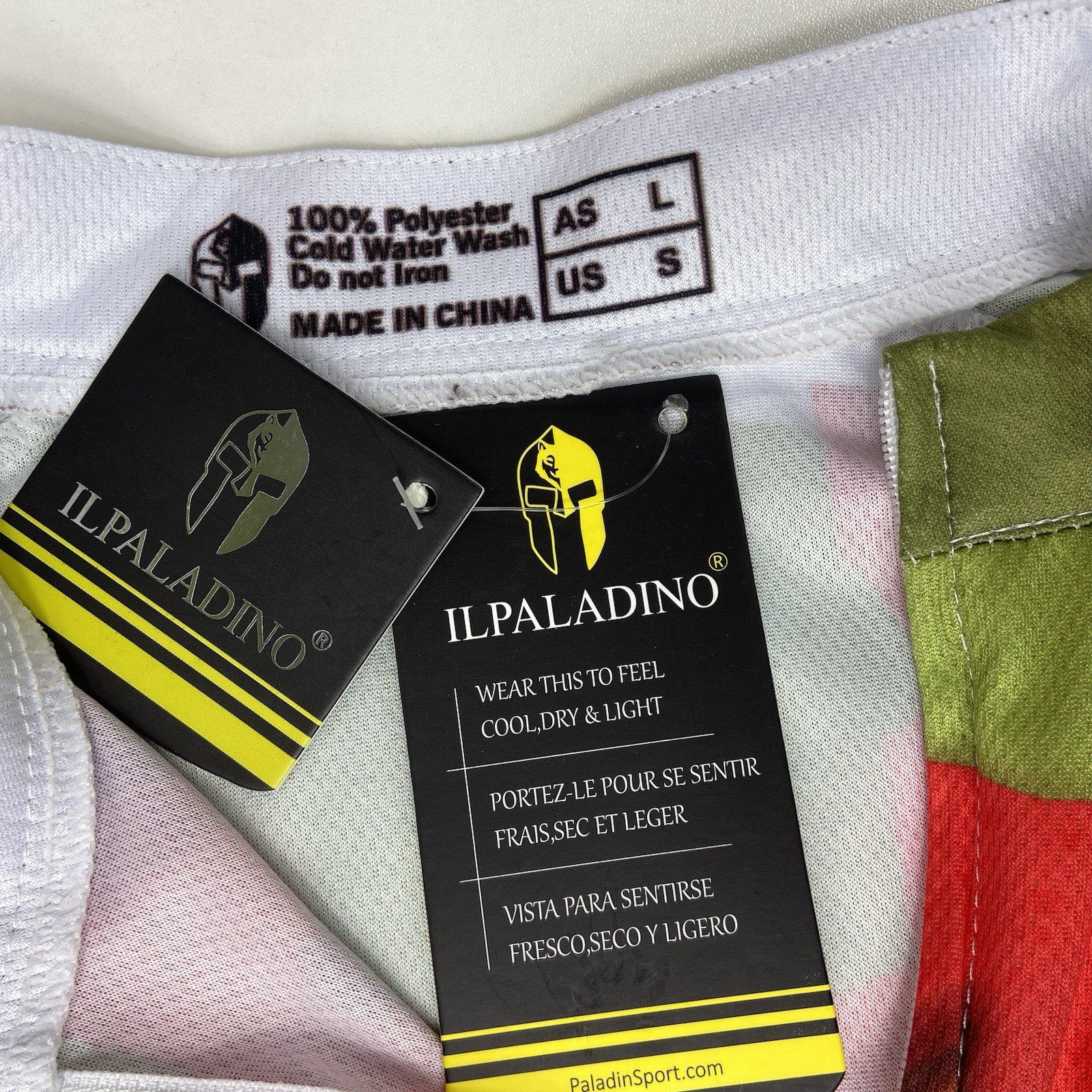 NEW Watermelon Print Cycling Jersey Men’s Size Small Ilpaladino Shirt Top