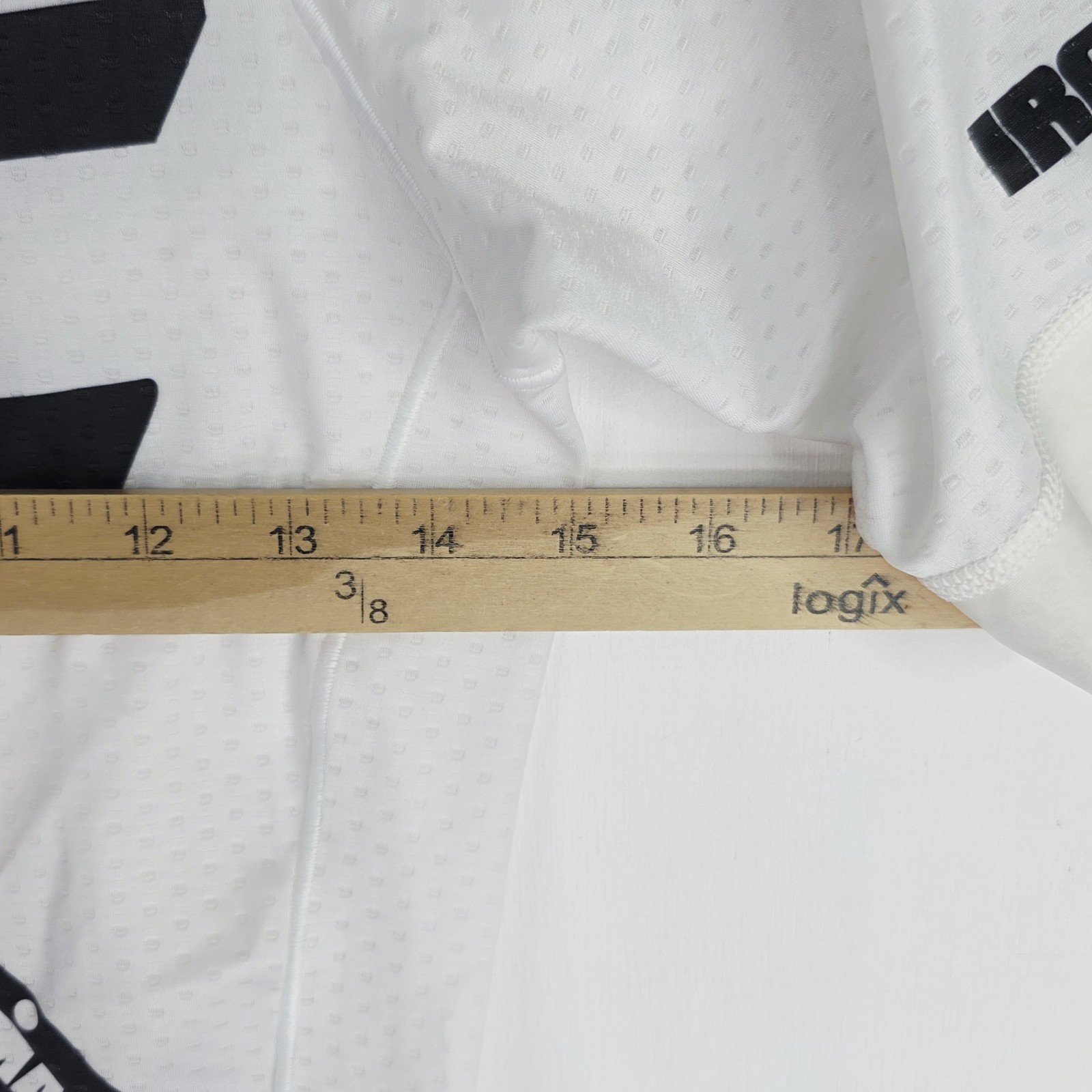 Zoot Men’s Large Full Zip White Cycling Jersey Stretch Short Sleeve Pockets