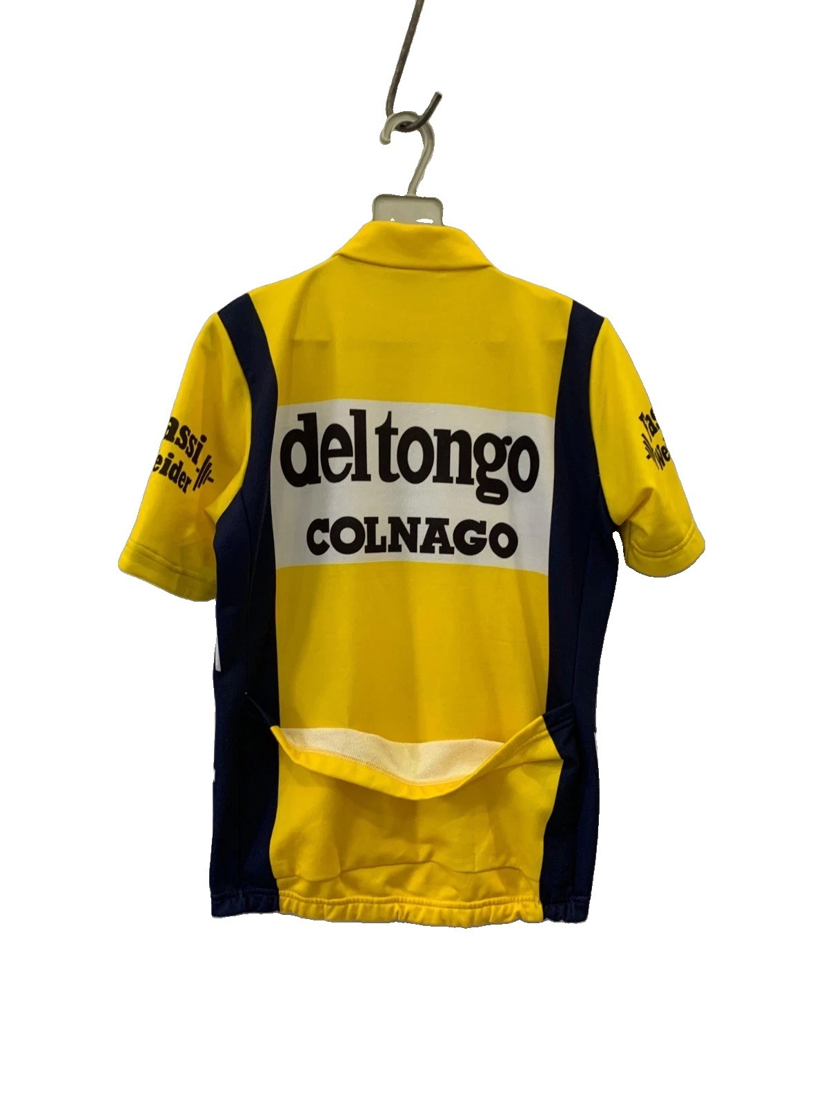 Vintage 80s Santini Del Tongo Colnago Cycling Jersey Mens Sz 5 Medium Saronni#2