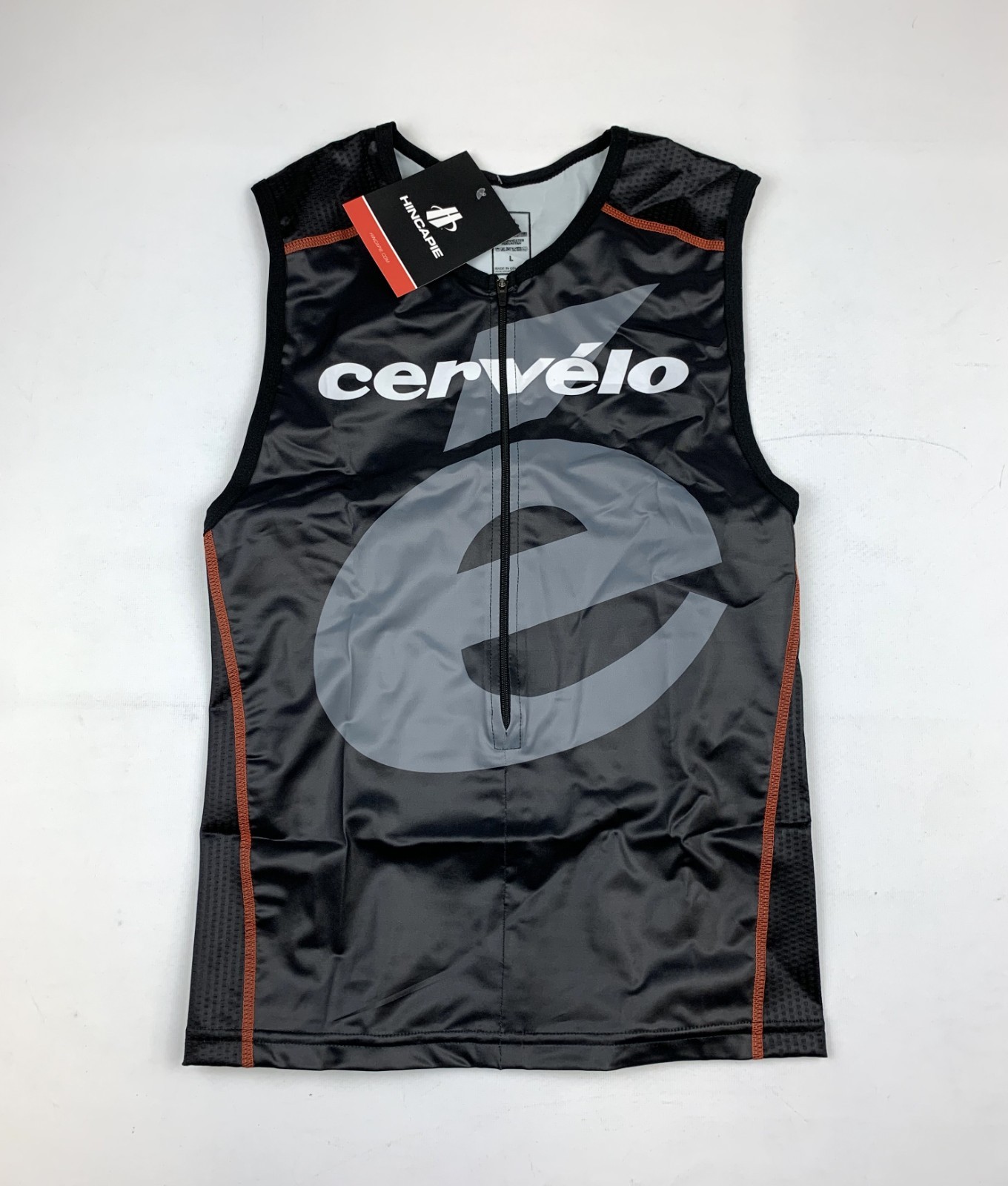 Cervelo Hincapie Men’s Fluid Plus Triathlon Top Size Large – New